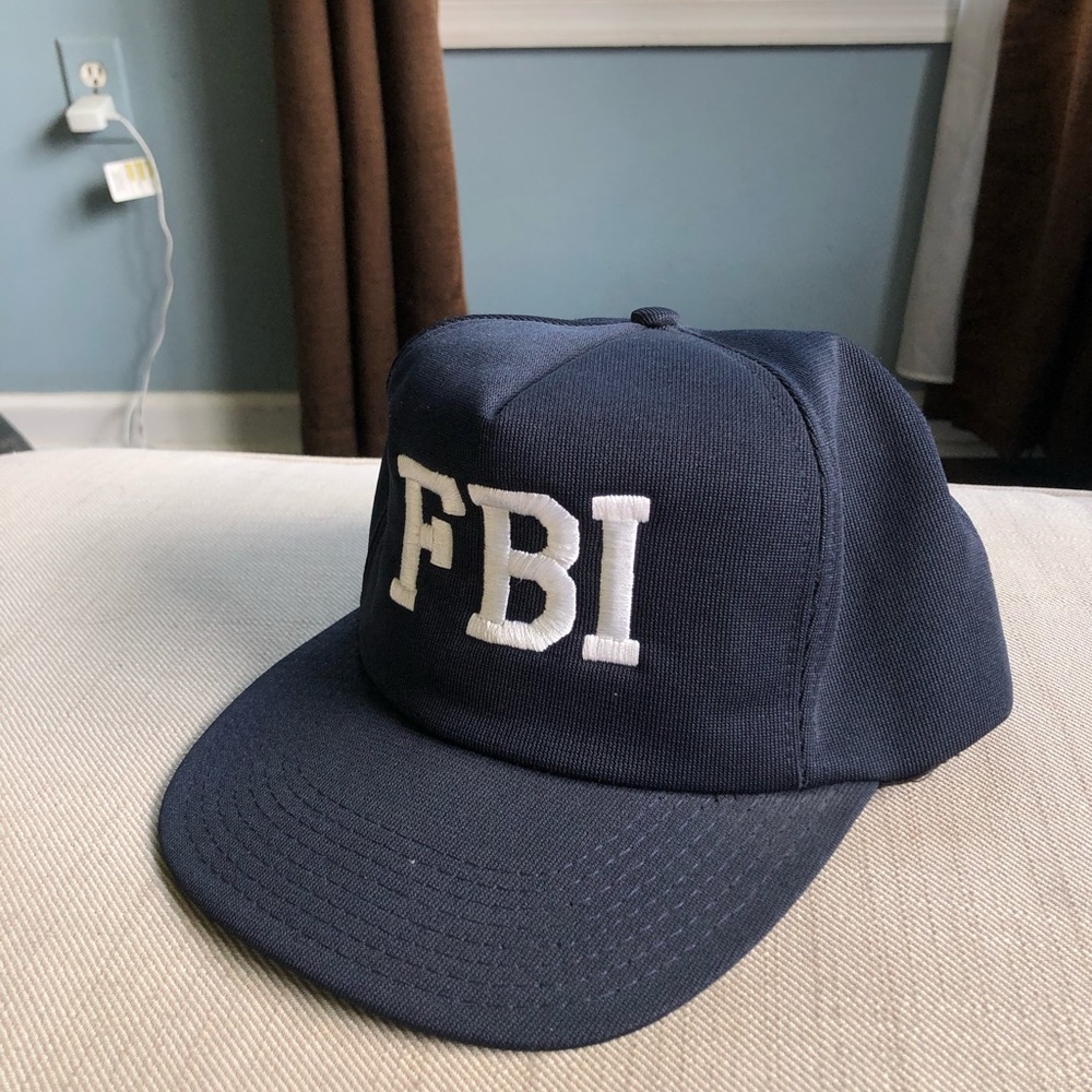 Vintage FBI Snapback Trucker Hat